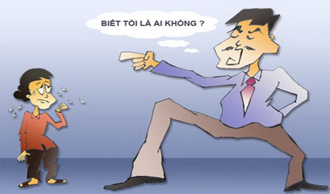 Thích thể hiện “cái oai”