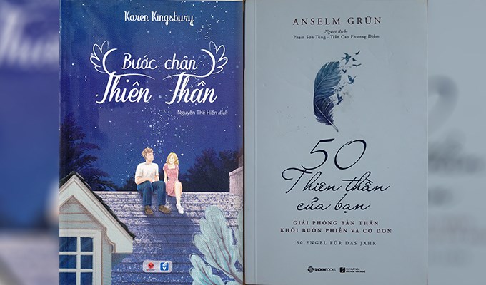 Hình ảnh thiên thần qua những trang sách