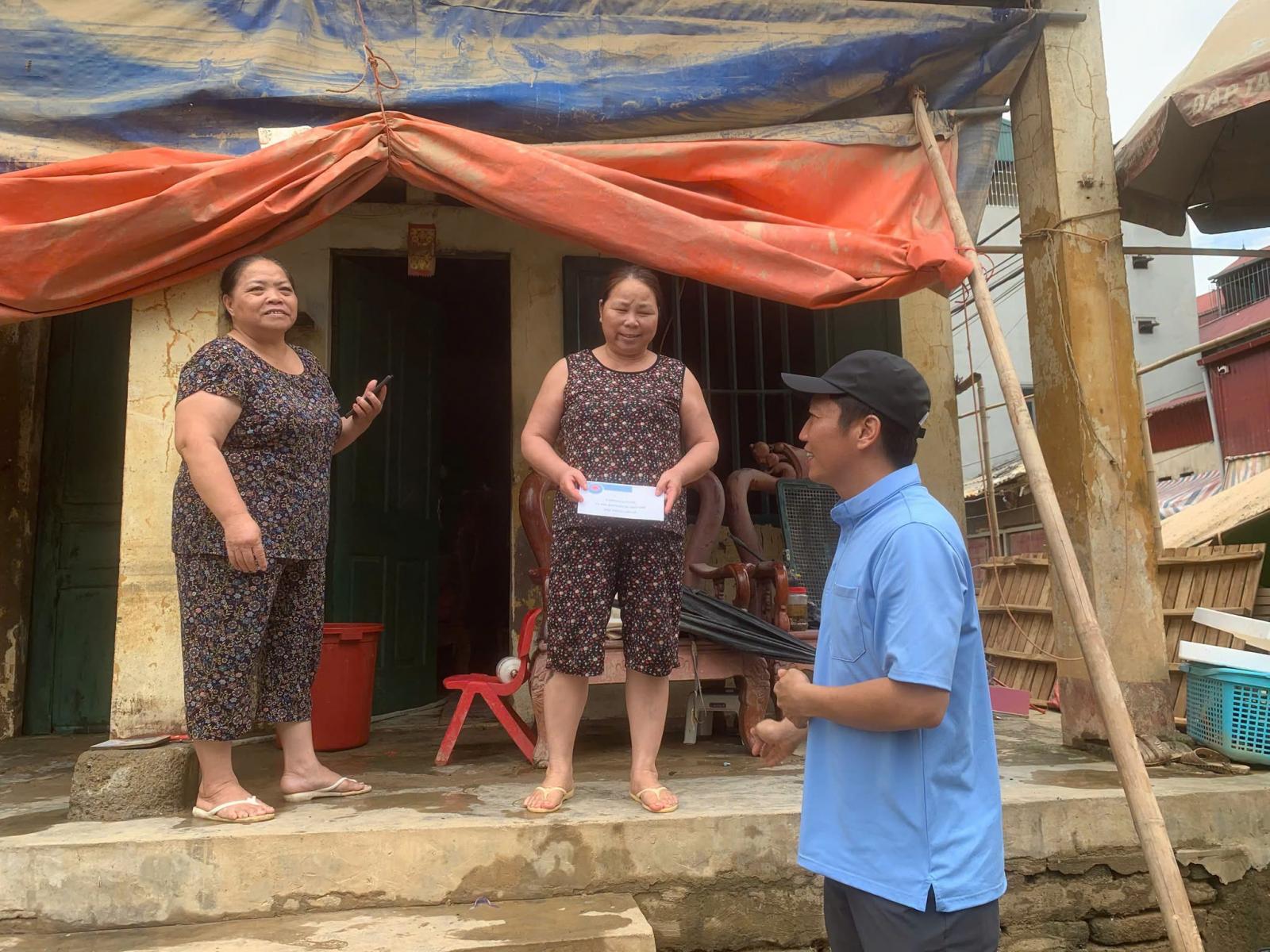 Caritas Lạng Sơn hỗ trợ vùng lũ Thất Khê