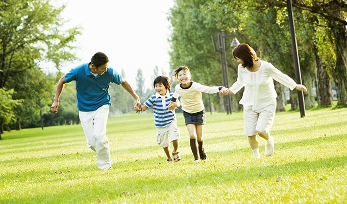 Đẹp sao hai chữ gia đình