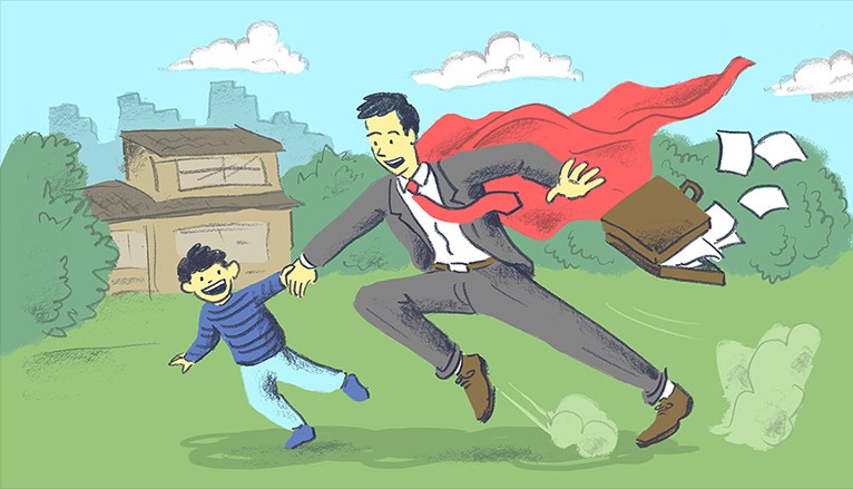 Học làm “siêu cha”  như người Nhật