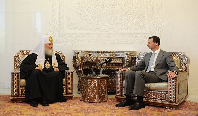Đức Thượng phụ Kirill thăm Syria