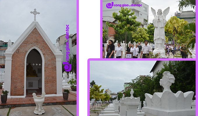 Nghĩa trang các Linh mục trước ngày Lễ Các Đẳng