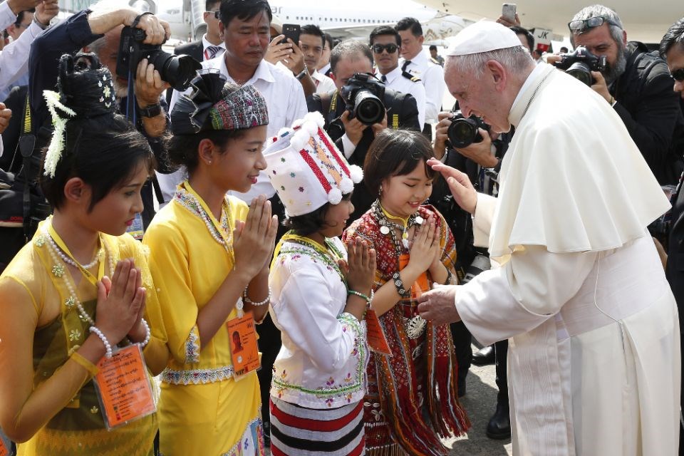 Myanmar chào đón chuyến tông du của Đức Giáo Hoàng