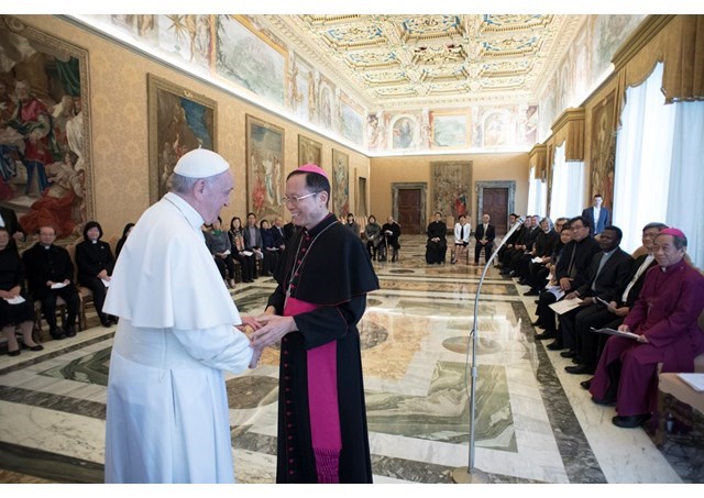 Đức Thánh Cha cảm ơn việc trang trí Giáng Sinh cho Vatican