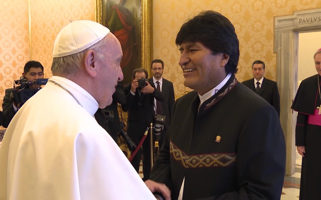 Tổng thống Bolivia đến Vatican