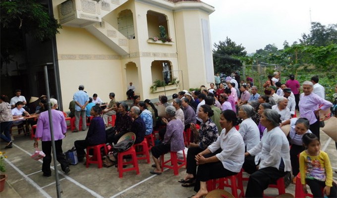 Caritas Phát Diệm đến với  người bệnh vùng sâu vùng xa
