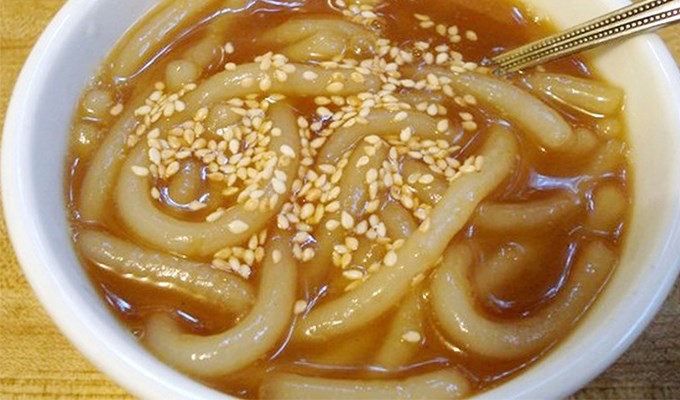 Chè bánh canh gạo