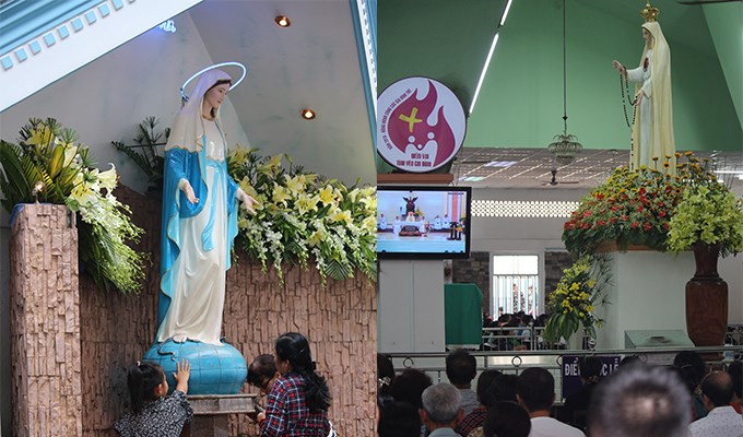 Mừng kính Mẹ Mân Côi tại Fatima Bình Triệu