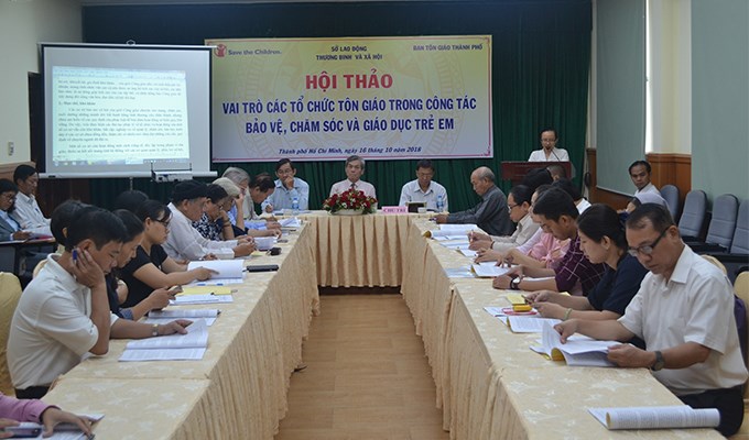 Các tôn giáo chung tay bảo vệ trẻ em