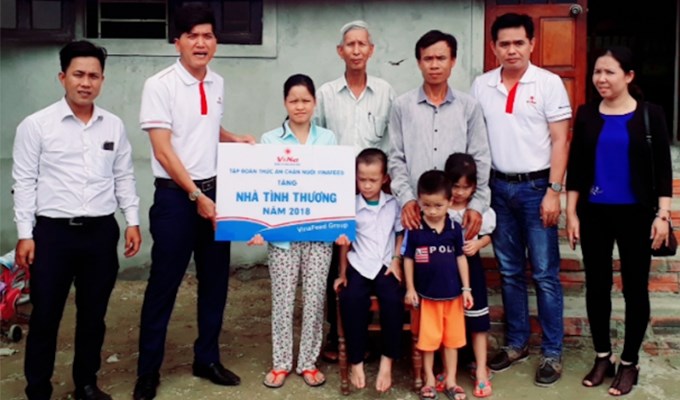 Trao tặng nhà tình thương tại Tổng Giáo phận Huế