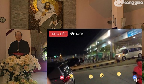 Trực tiếp: Đón linh cữu Đức cố TGM Phaolô Bùi Văn Đọc tại sân bay Tân Sơn Nhất