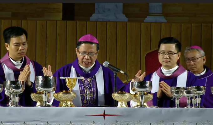 ĐÊM CANH THỨC CẦU NGUYỆN CHO ĐỨC TỔNG PHAOLÔ