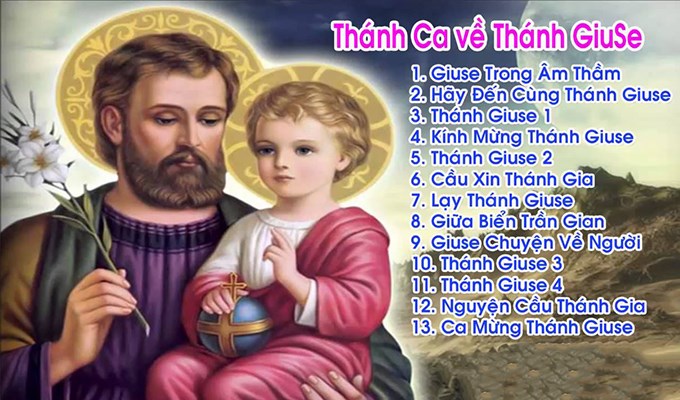 Tháng 3...  hát về thánh Giuse