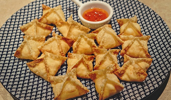 Hoành thánh chiên giòn