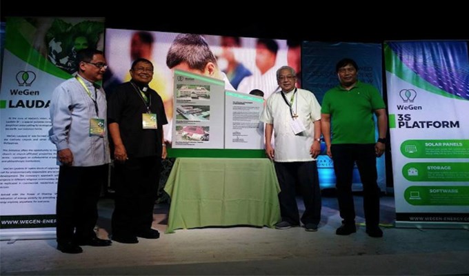 Caritas Philippines thắp sáng bằng năng lượng mặt trời