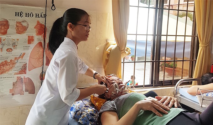 Mái nhà Martinô của bệnh nhân nghèo vùng ven