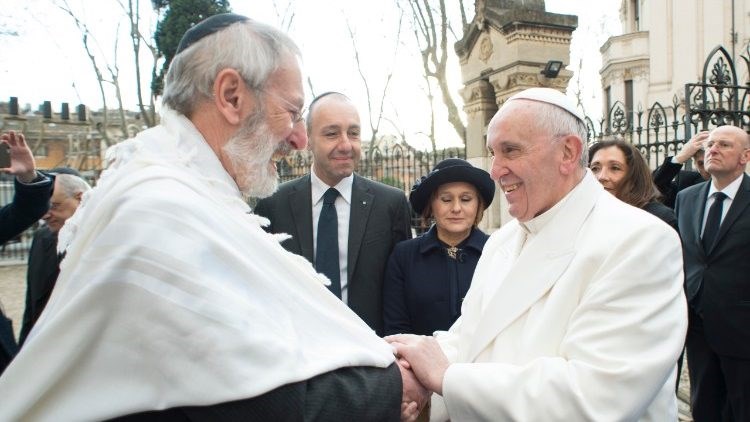 Đức Thánh Cha chúc mừng cộng đồng Do Thái tại Rome