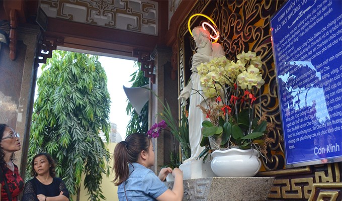 Ngôi đền kính thánh Cả giữa lòng Sài Gòn