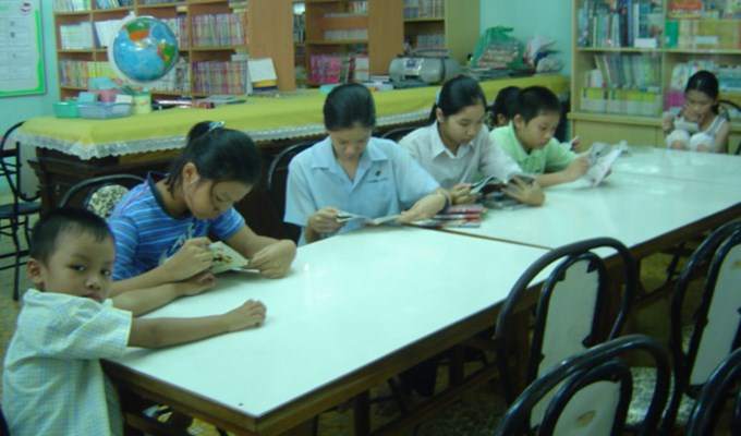 Ðưa tiết đọc sách  vào trường học...