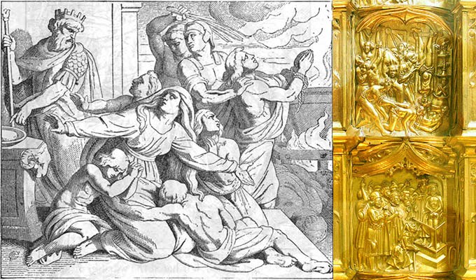 Những thánh tích trước Công nguyên ở nhà thờ Cologne