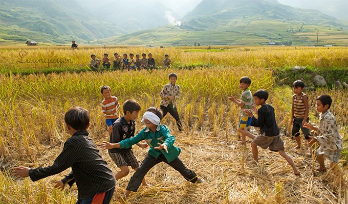 Thật hay khi mùa hè cho trẻ về quê !