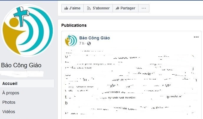 CẦN LƯU Ý NHẬN BIẾT TIN ĐỒN THẤT THIỆT VỀ GIÁO HỘI
