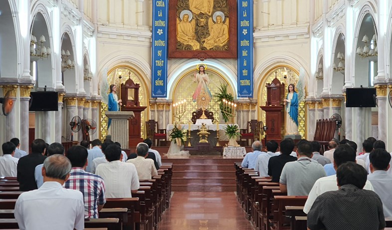 Tĩnh tâm liên hạt Sài Gòn Chợ Quán - Bình An - Xóm Chiếu