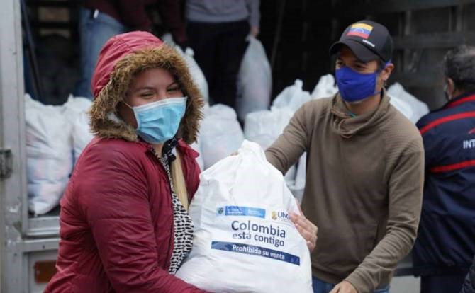 Giáo hội Colombia hỗ trợ lương thực cho người nghèo