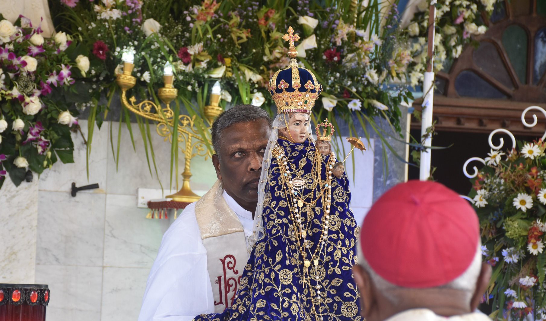 Sri Lanka mừng lễ Ðức Mẹ Hồn Xác Lên Trời