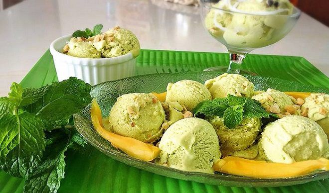 Kem bơ giải nhiệt mùa hè