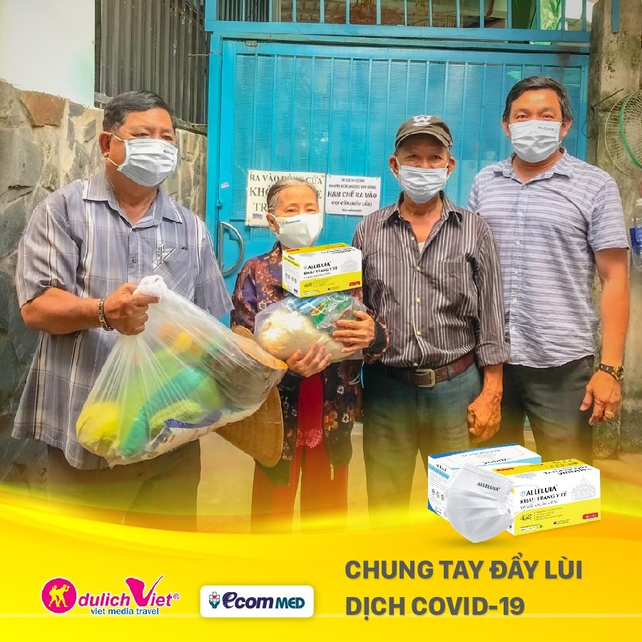 Khẩu trang Alleluia - Cùng bảo vệ nhau trong mùa dịch