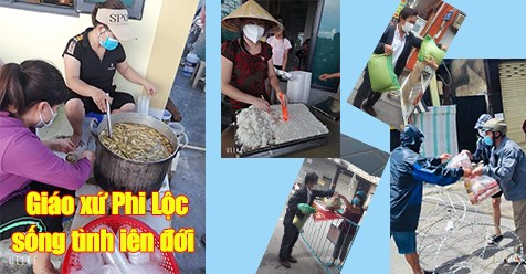 Sáng kiến trong thời dịch ở giáo xứ Phi Lộc