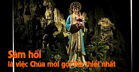 ĐỨC MẸ DẠY TÔI HÃY LO CỨU MÌNH CHO KHỎI TỘI LỖI