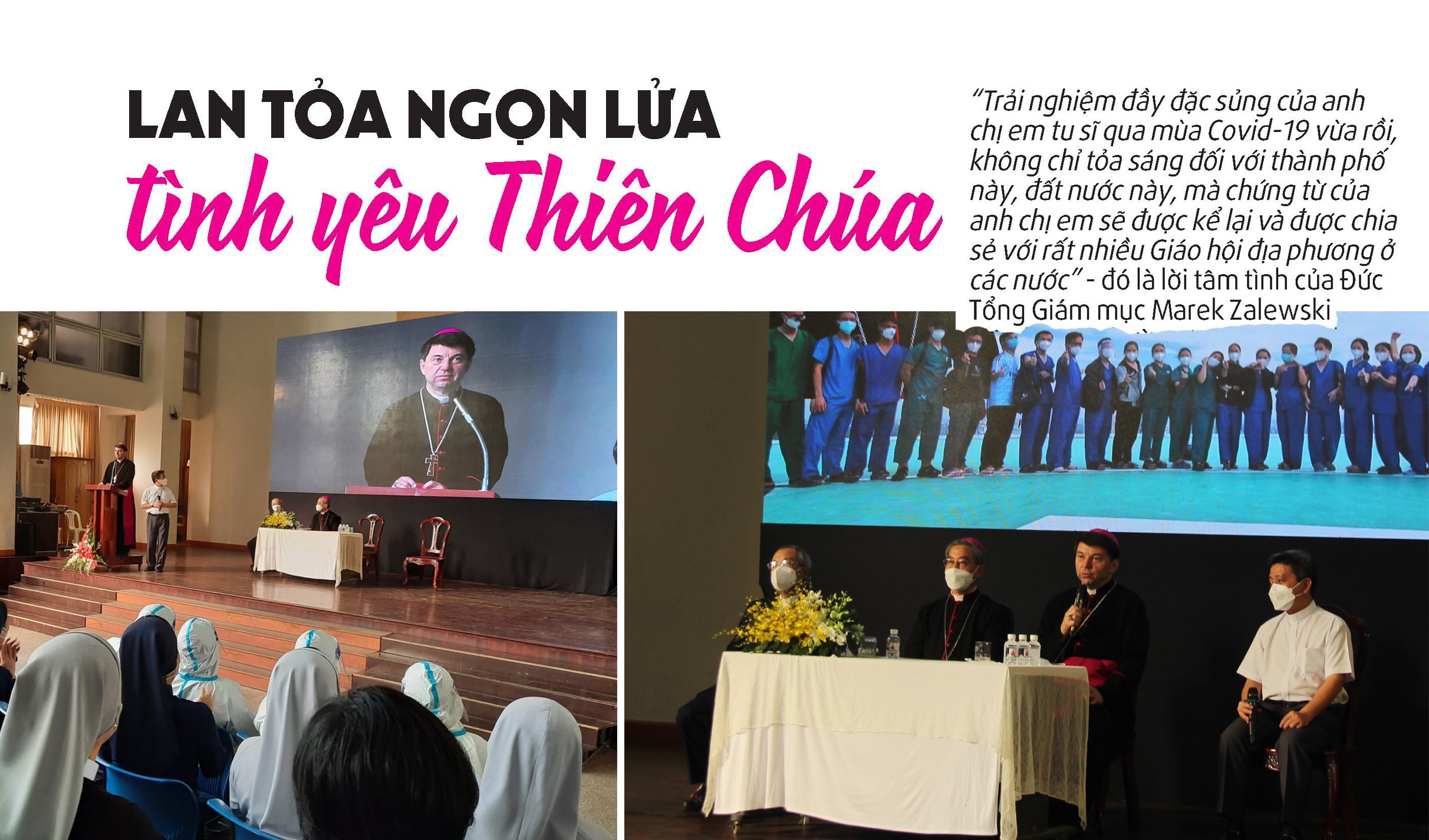 Lan tỏa ngọn lửa tình yêu Thiên Chúa
