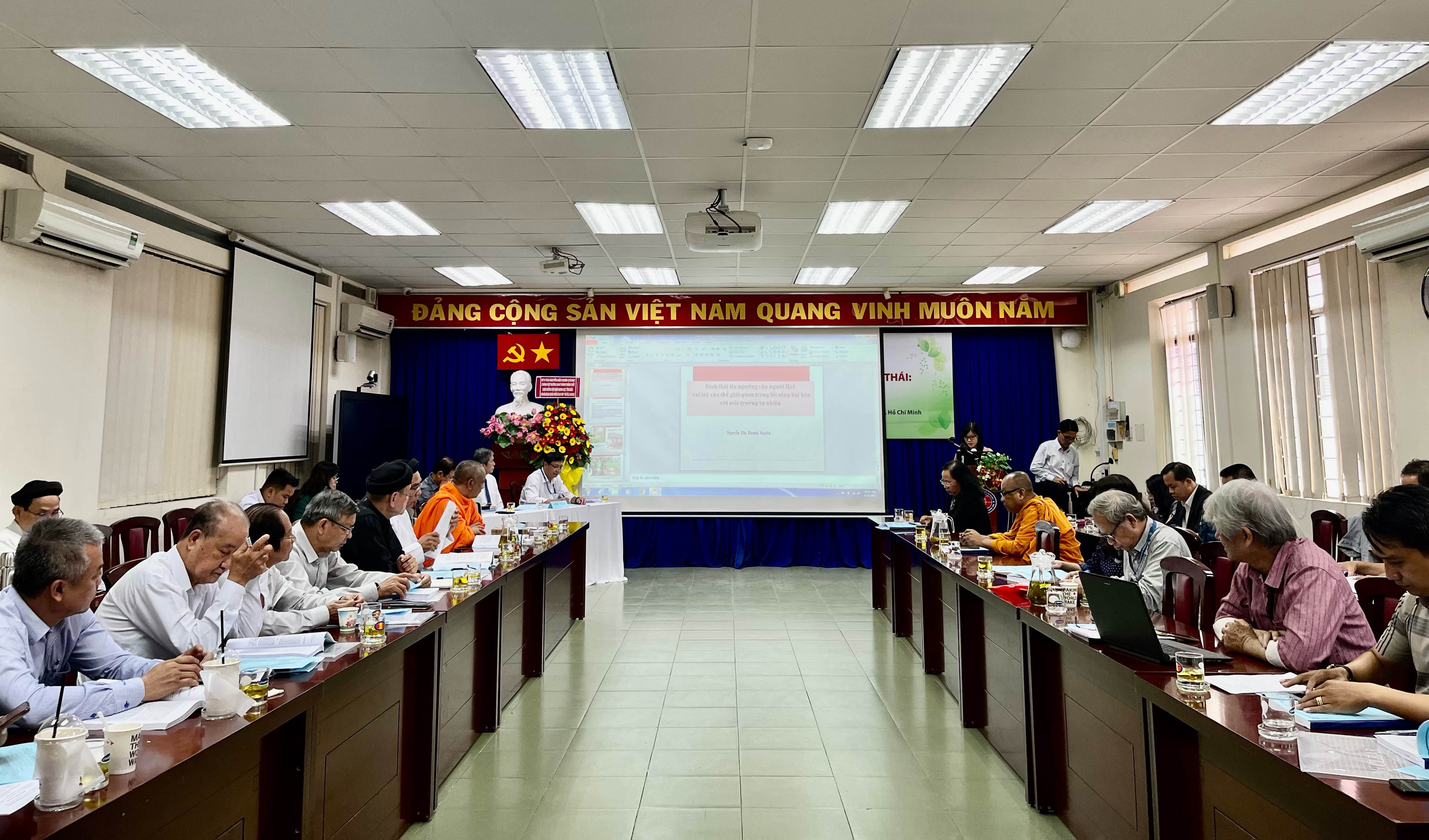 Tôn giáo với vấn đề bảo vệ môi trường sinh thái: lý luận và thực tiễn