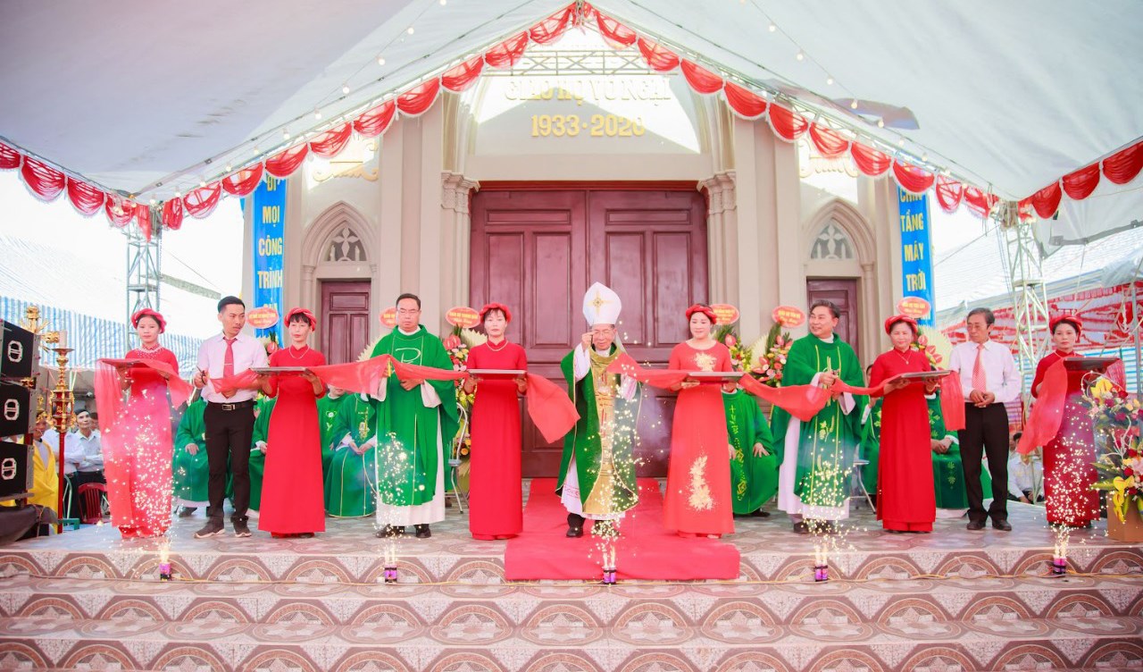 Lễ khánh thành ngôi thánh đường Giáo họ Vô Ngại