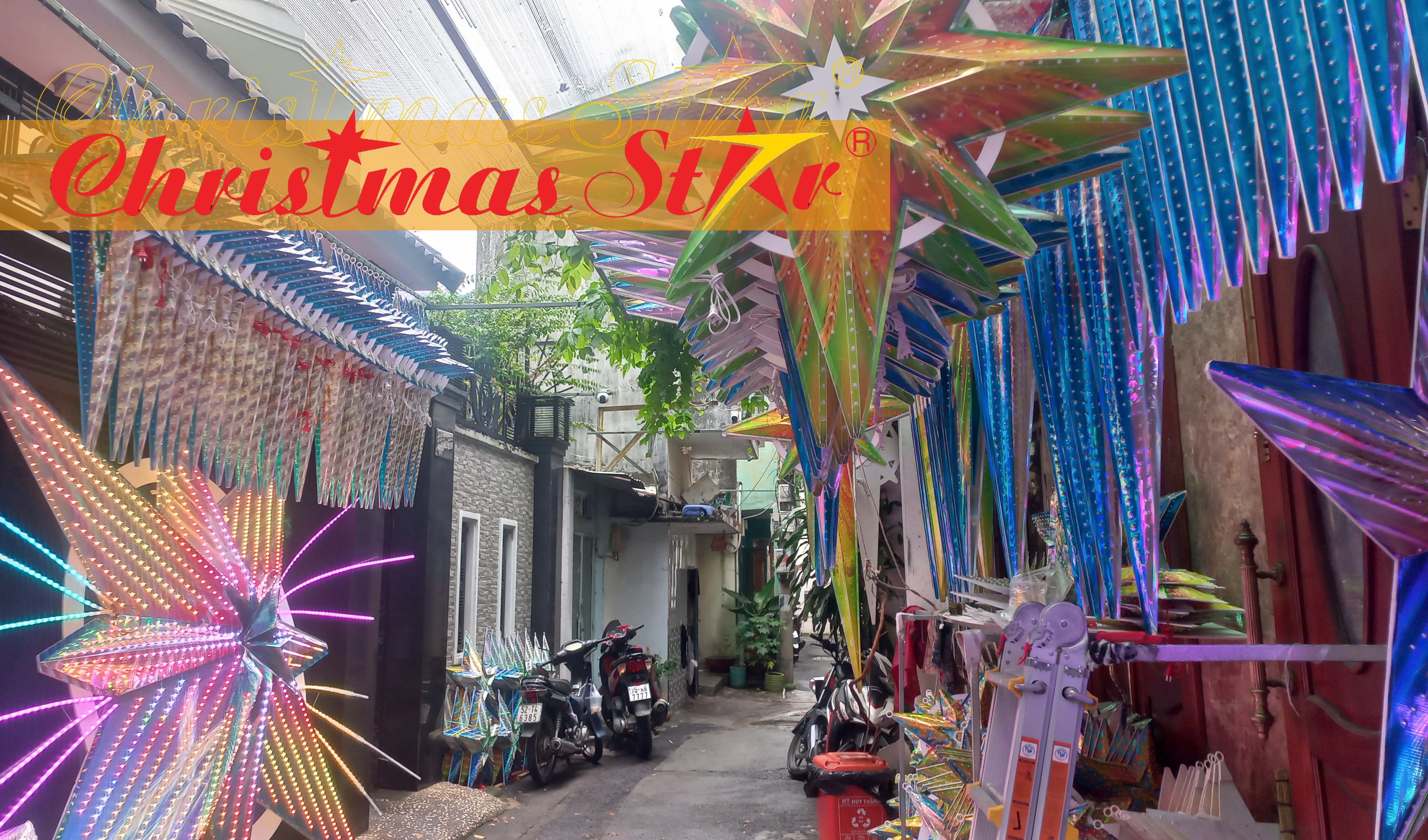 GẦN 3 THẬP NIÊN MANG NGÔI SAO GIÁNG SINH ĐÈN LED ĐI MUÔN PHƯƠNG