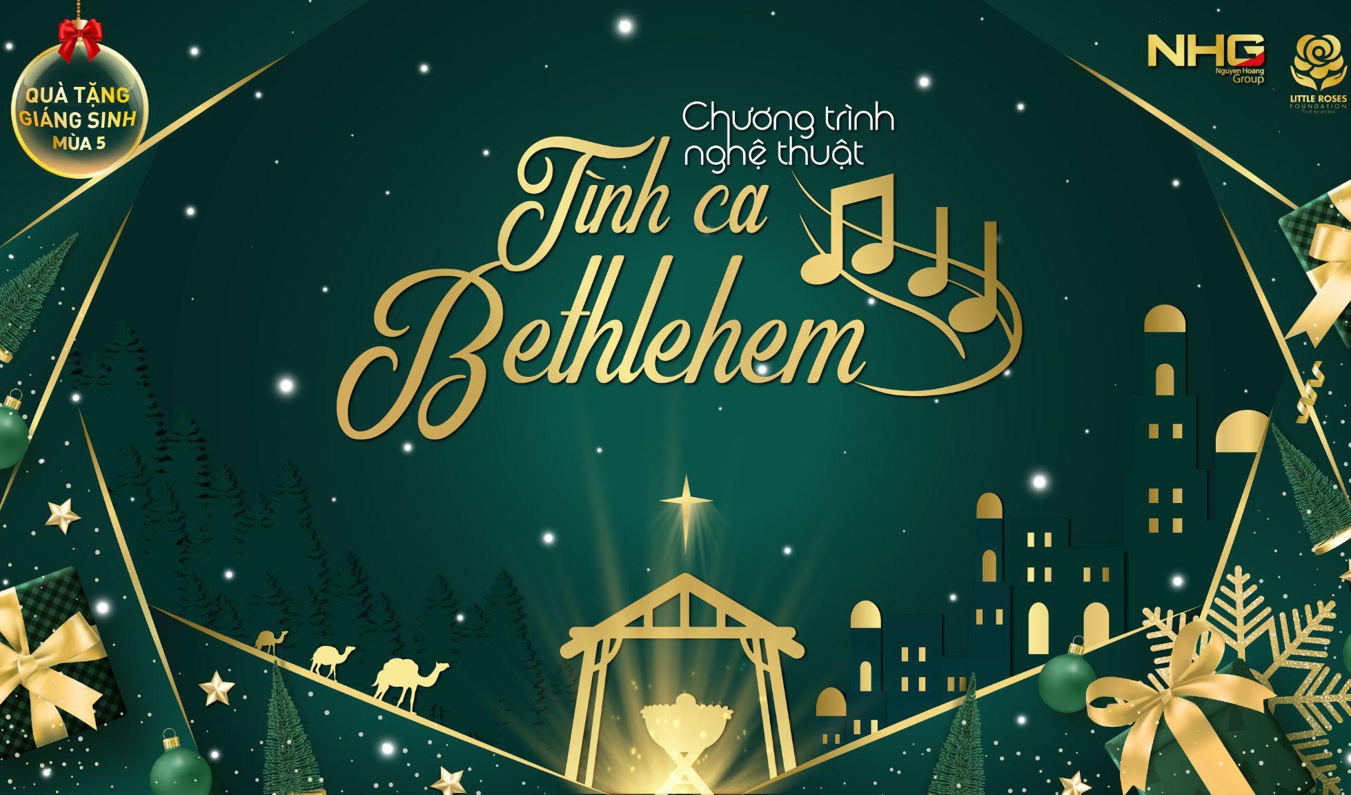“Tình ca Bethlehem” - Đêm nhạc lay động bao trái tim yêu thương