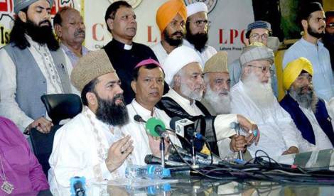 Các lãnh tụ Hồi giáo Pakistan liên đới với các Kitô hữu