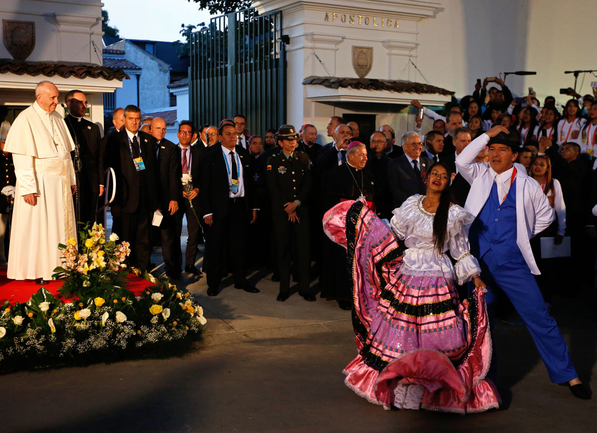 Colombia chao don Duc Phanxico