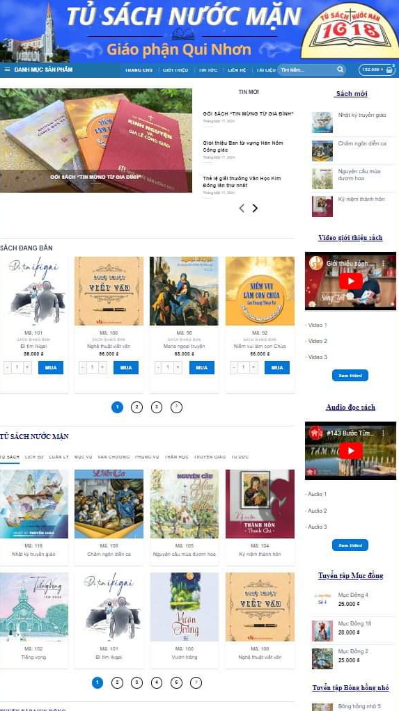 Các đầu sách thuộc Tủ sách Nước Mặn được bán trực tuyến trên website của chương trình Tủ sách Nước Mặn.jpg (360 KB)