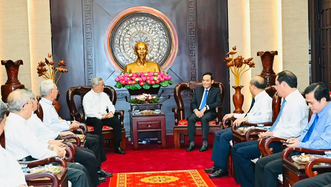 Chúc Tết lãnh đạo TPHCM