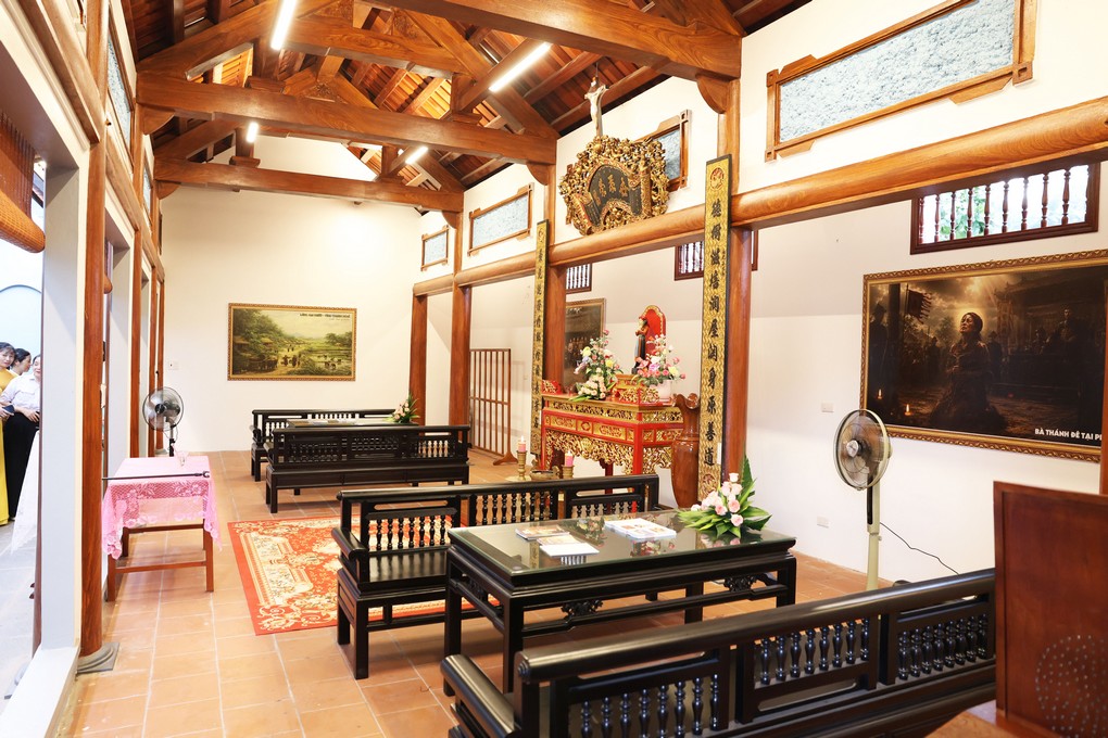 Khang trang nhà tưởng niệm thánh nữ Anê Lê Thị Thành
