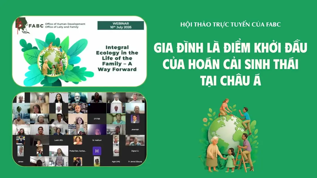 Gia đình, điểm khởi đầu cho hành trình hoán cải sinh thái