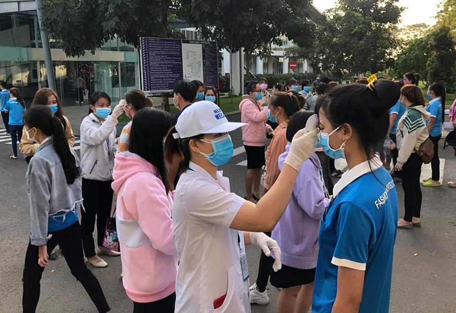 Bình Dương: Công nhân các khu công nghiệp phải khai báo y tế hàng ngày -  Doanh nghiệp Việt Nam