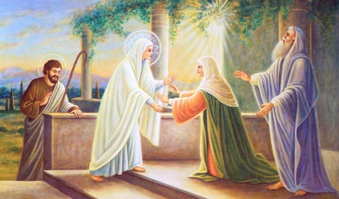Đức Mẹ Maria dẫn vào tuần thánh
