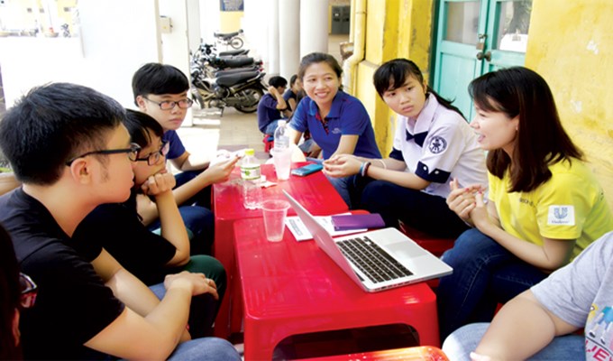 Một "nhịp cầu hướng nghiệp" từ sinh viên