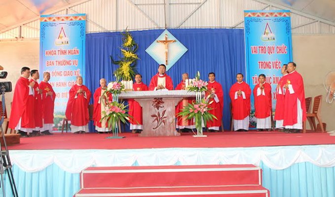 Khóa tĩnh huấn HĐGX và Ban Hành giáo giáo phận Ban Mê Thuột