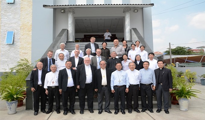 Đức Hồng y Reinhard Marx thăm Tổng giáo phận TPHCM